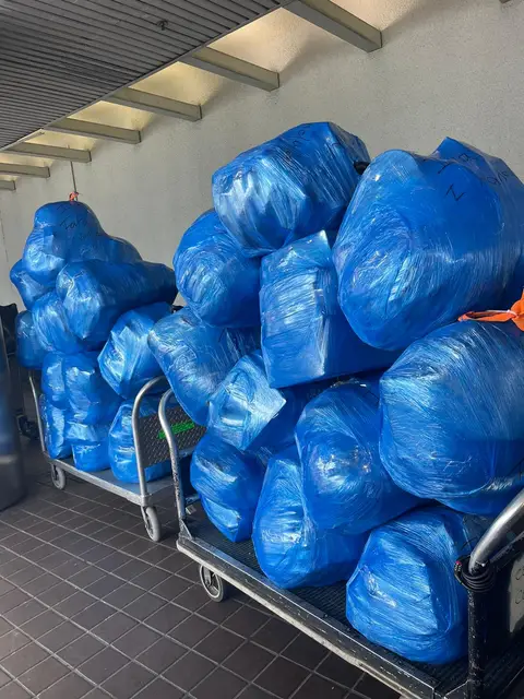 Servicio para 22 paquetes