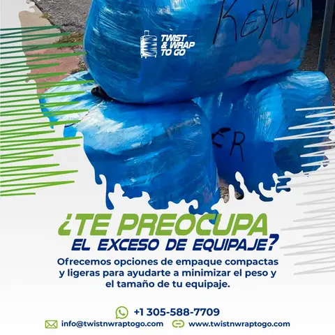 ¿Tiene exceso de equipaje?