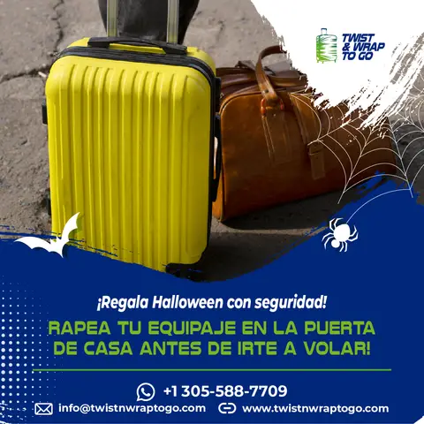 ¡Asegura tu equipaje en la puerta de la casa!